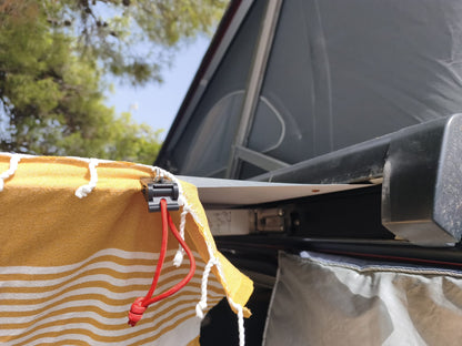 Kederklemme Camping – 6 mm für Kederschiene & Sonnensegel